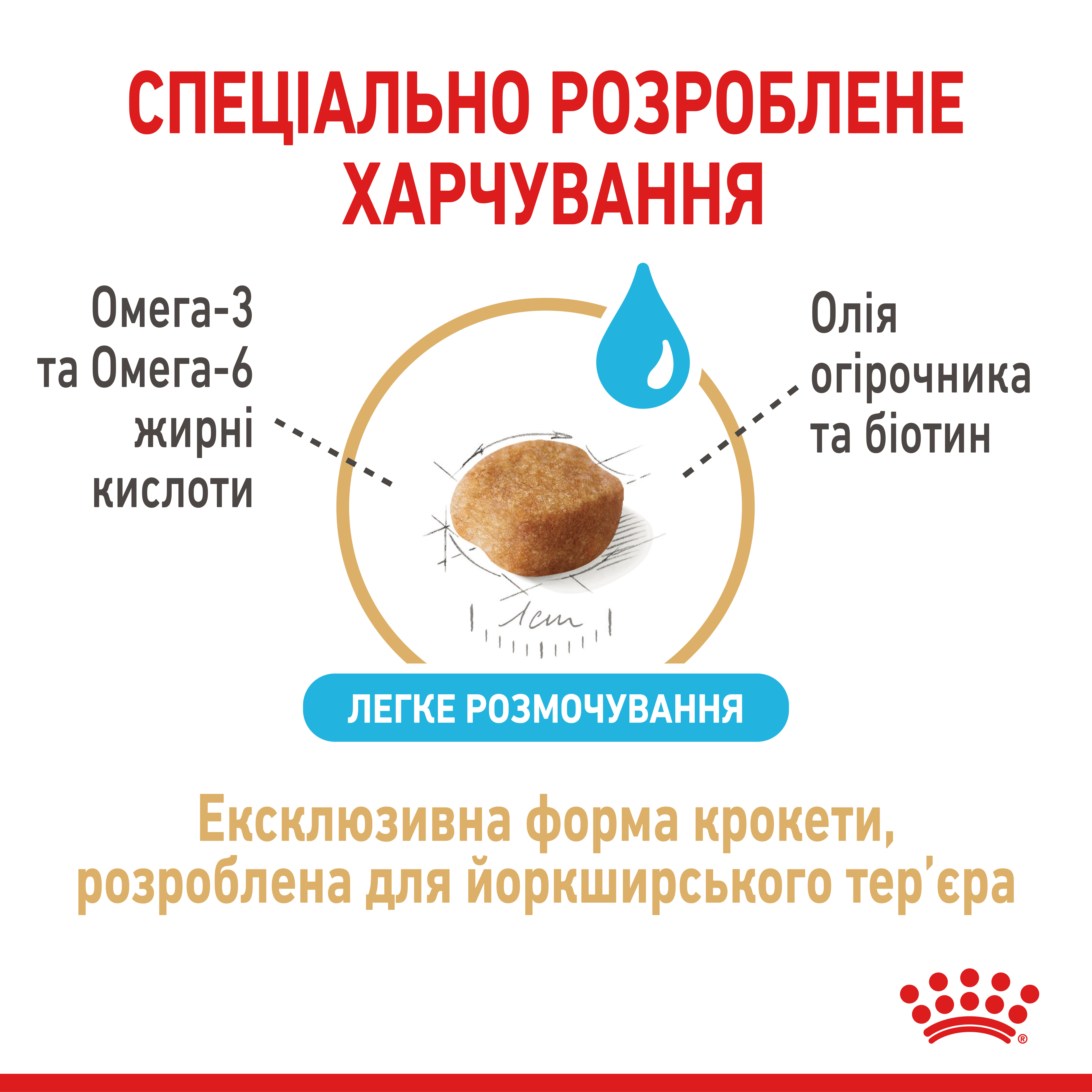 ROYAL CANIN Yorkshire Terrier Adult 8+ Сухий корм для зрілих собак породи Йоркшир-тер'єр3