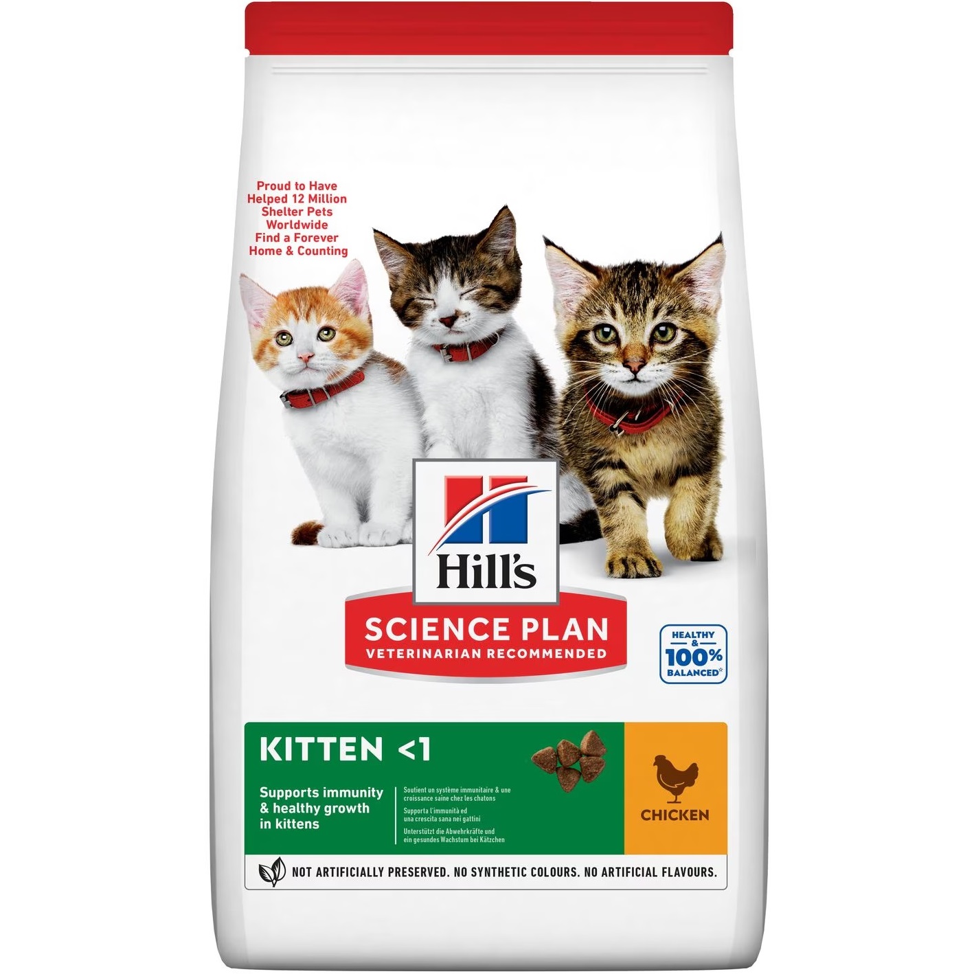 HILL'S Science Plan Kitten Корм для кошенят до 1 року (з куркою)0