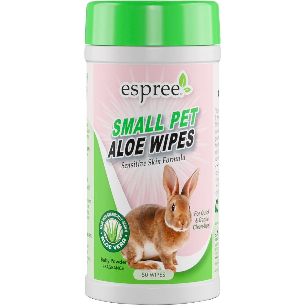 ESPREE Small Animal Wipes Вологі серветки для дрібних тварин0