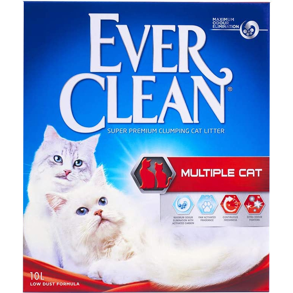 EVERCLEAN Multiple Cat Наполнитель бентонитовый для кошачьих туалетов0