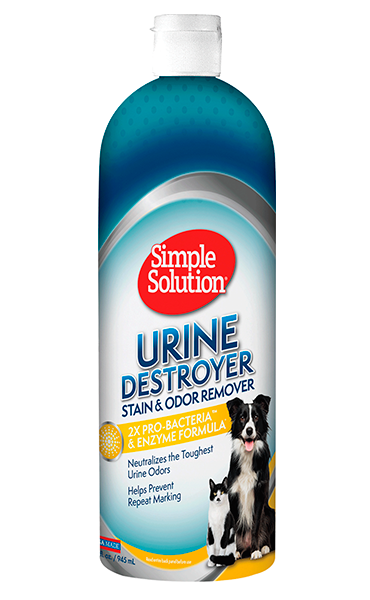 SIMPLE SOLUTION Urine Destroyer Средство для нейтрализации запахов и удаления пятен от мочи домашних животных0