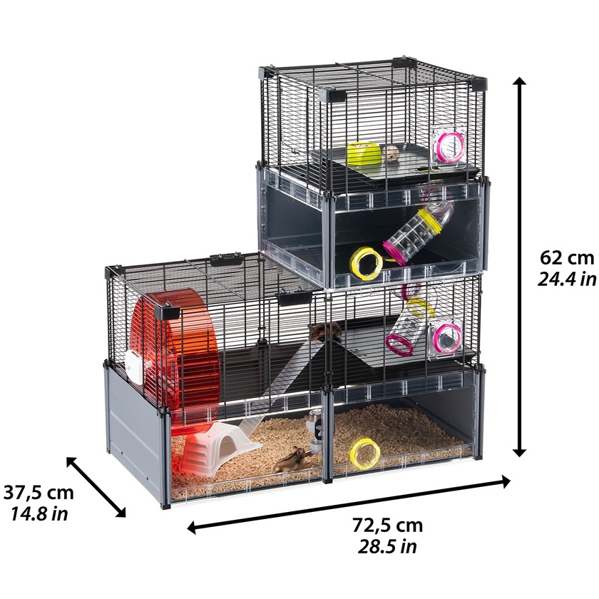 FERPLAST Multipla Hamster Large Клітка для хом'яків та мишей6