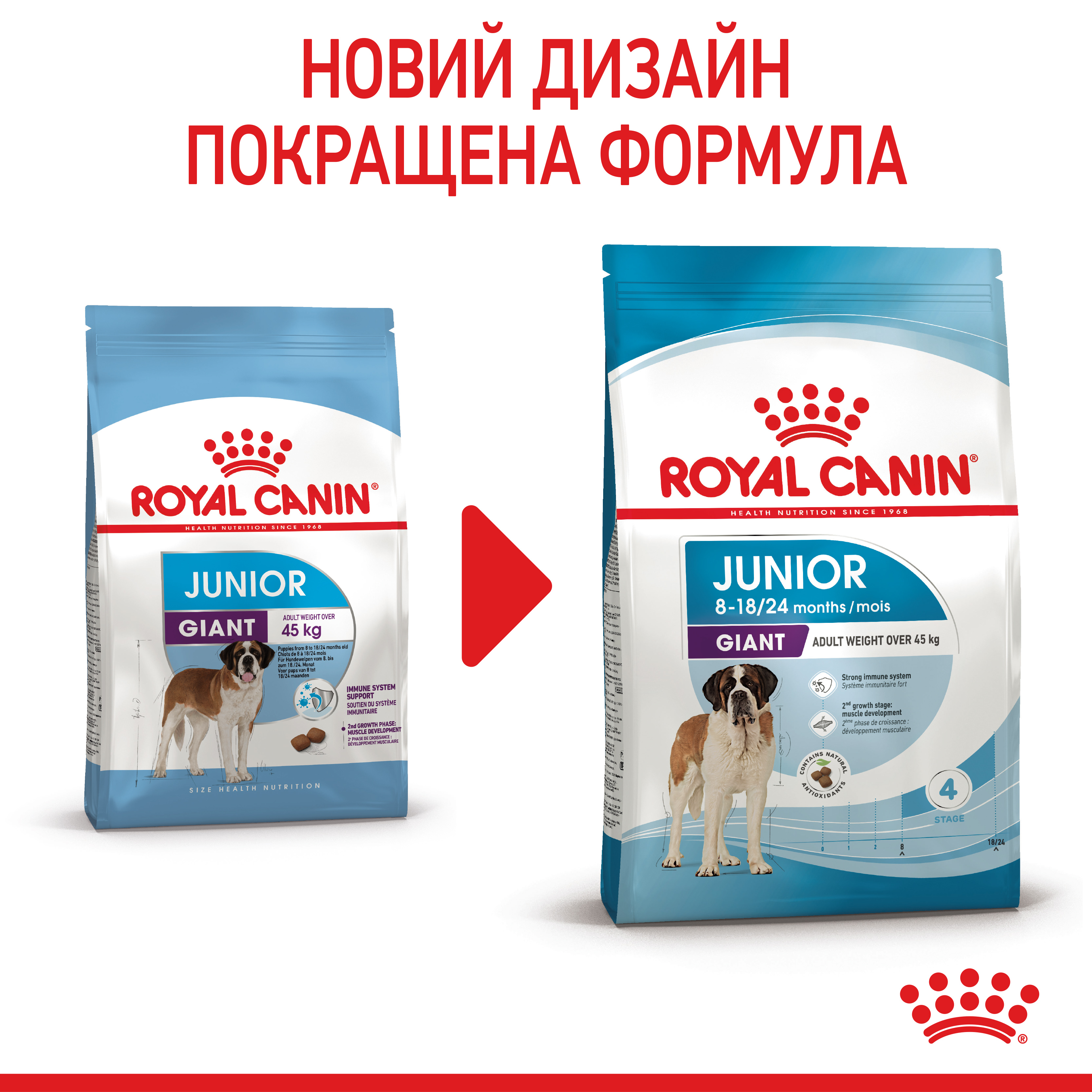 ROYAL CANIN Giant Junior Сухой корм для щенков и молодых собак гигантских пород8