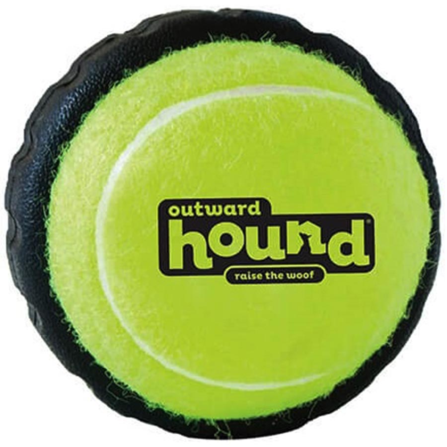 OUTWARD HOUND Tire Ball Игрушка для собак Теннисный мячик с шиной0