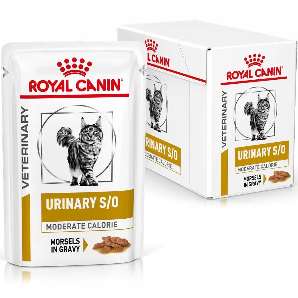 ROYAL CANIN Urinary S/O Moderate Calorie Cat Вологий корм для дорослих котів1