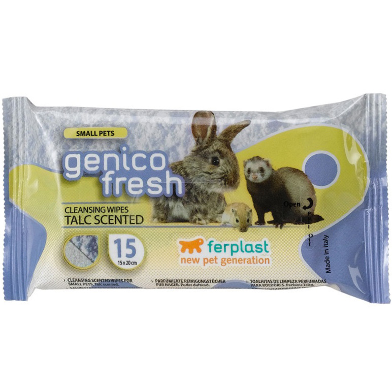 FERPLAST Genico Fresh Small Pets Серветки для гризунів0