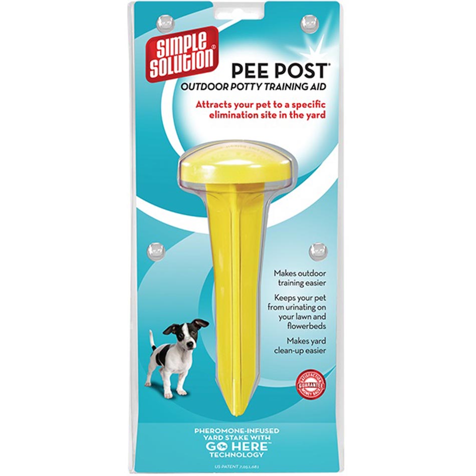 SIMPLE SOLUTION Pee Post Pheromone-Treated Yard Stake Пи Пост для приучения собак к туалету в определенном месте0