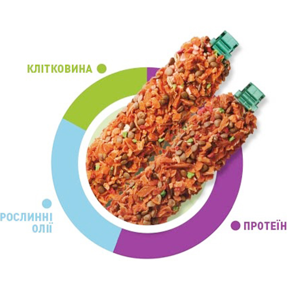 PADOVAN Stix Flakes Coniglietti Ласощі для кроликів1