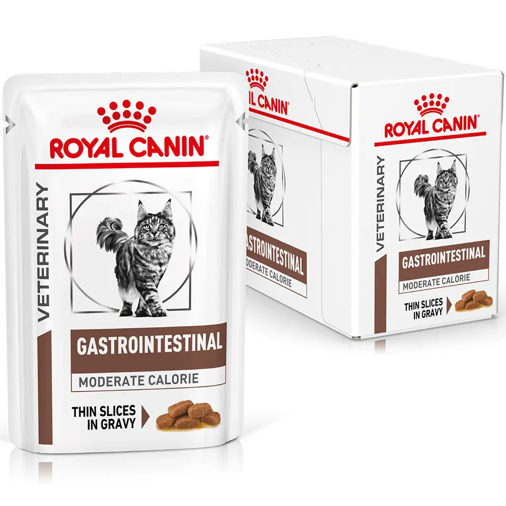 ROYAL CANIN Gastro-intestinal Moderate Влажный корм для взрослых котов1