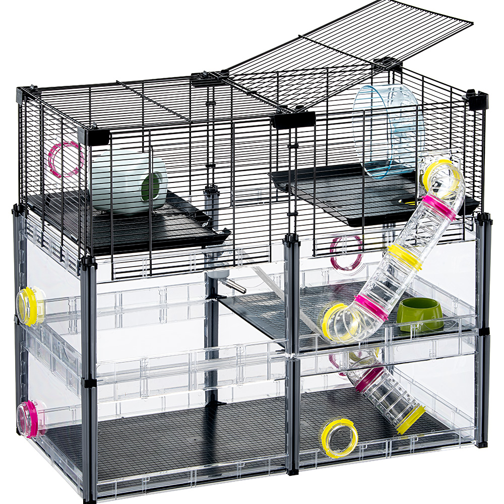 FERPLAST Multipla Hamster Crystal Клітка для хом'яків та мишей2