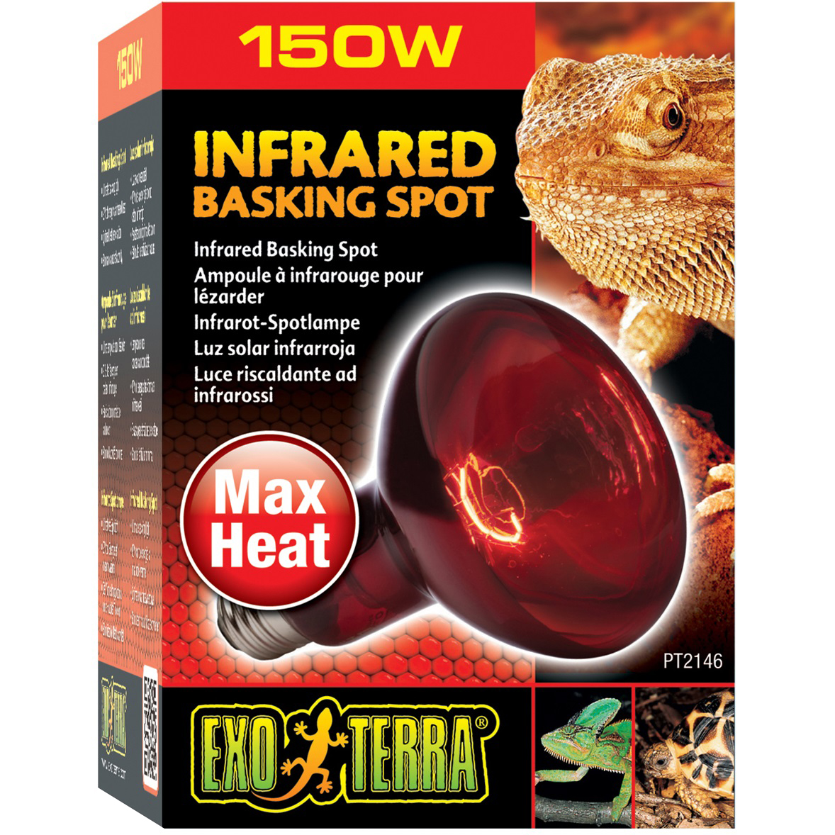 EXO TERRA Infrared Basking Spot 150W Лампа інфрачервона для тераріуму0