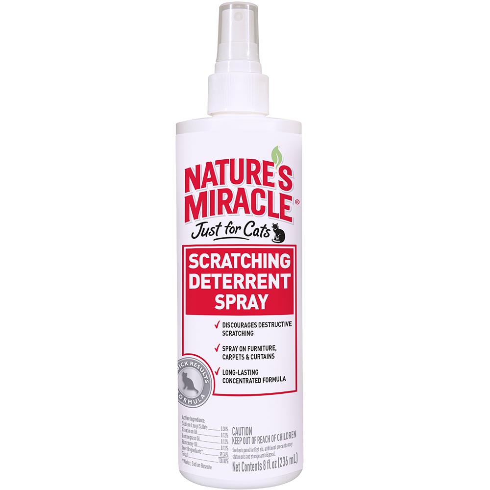 NATURE'S MIRACLE «Scratching Deterrent Spray» Спрей-відлякувач для котів (для захисту від дряпання)0