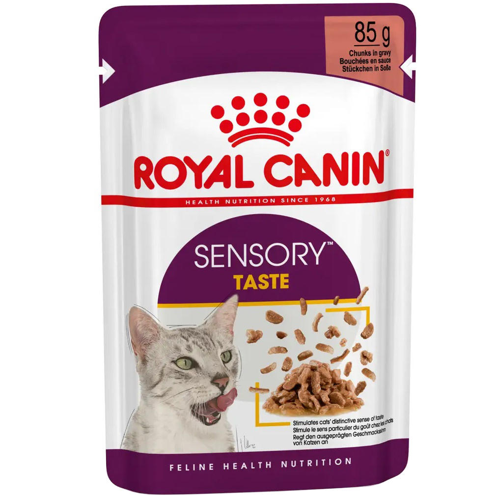 ROYAL CANIN Sensory Taste Gravy Влажный корм для взрослых котов0