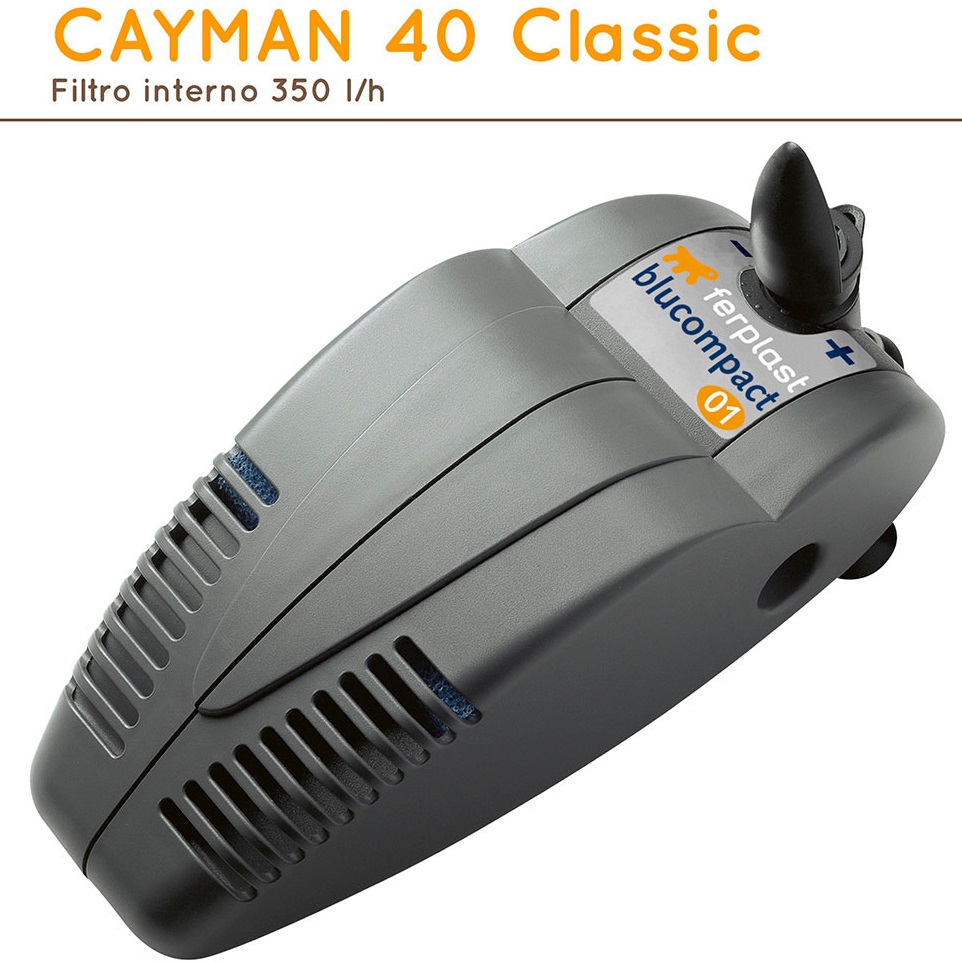 FERPLAST Cayman 40 Classic Акваріум з лампою та внутрішнім фільтром3