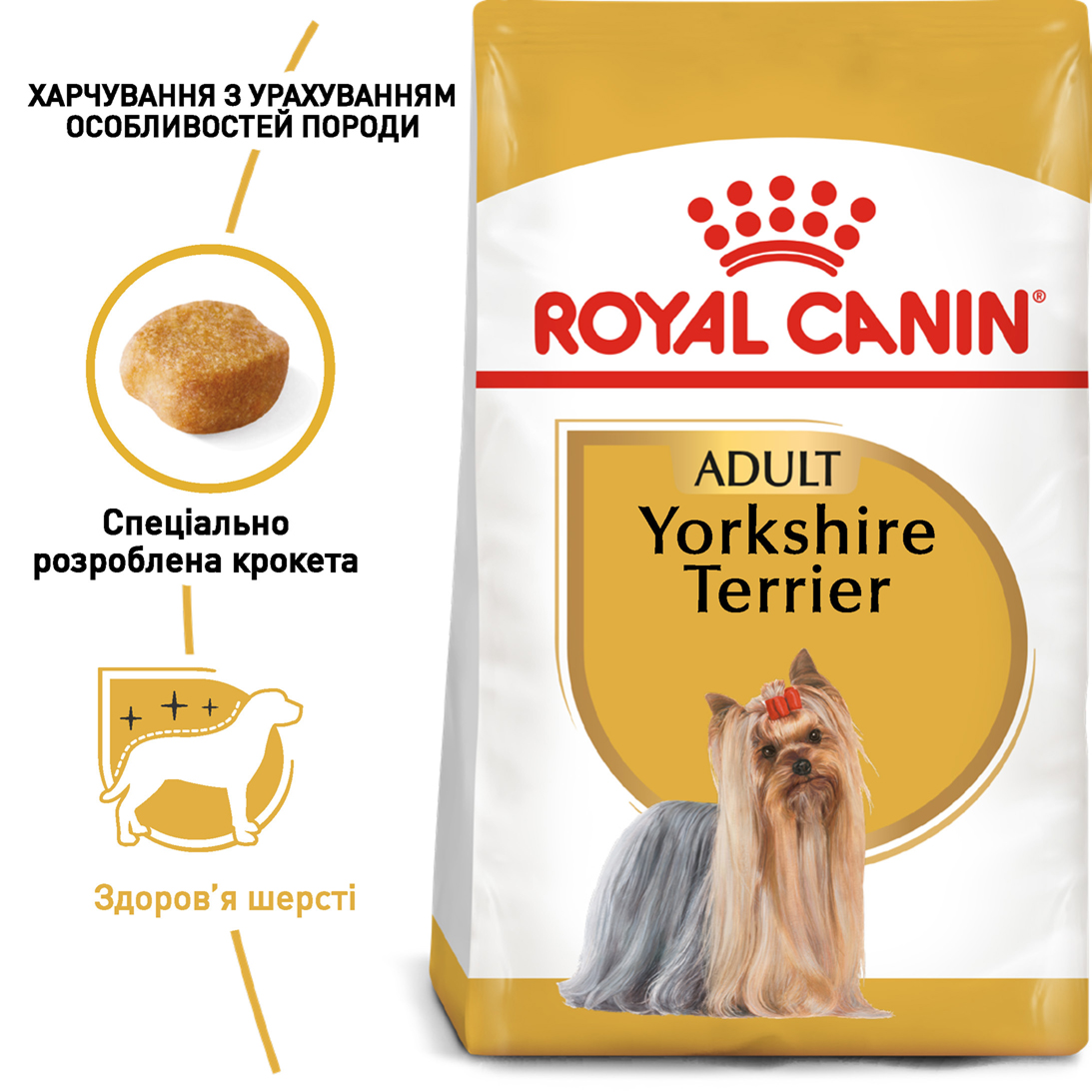 ROYAL CANIN Yorkshire Terrier Adult Сухой корм для взрослых собак породы Йоркширский-терьер3