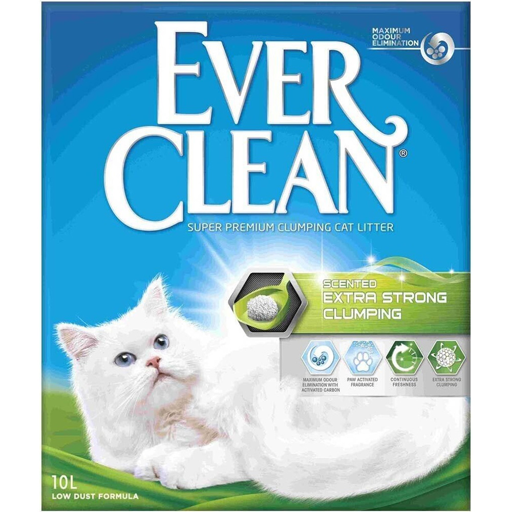 EVERCLEAN Extra Strong Clumping Наповнювач бентонітовий для котячих туалетів0