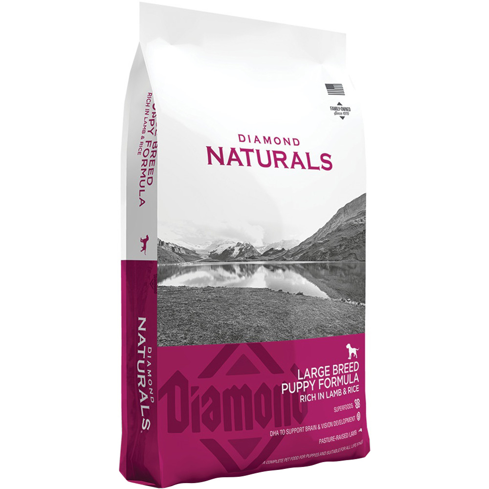 Diamond Naturals Puppy Large Breed Lamb&Rice Сухой корм для щенков больших пород (с ягненком и рисом)2