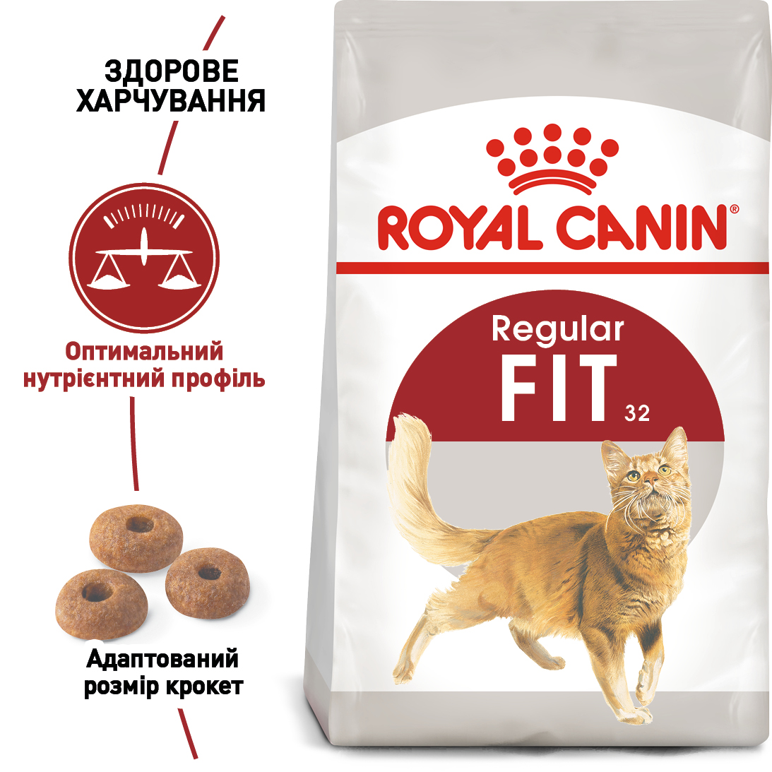 ROYAL CANIN Fit Корм для домашних и уличных котов6