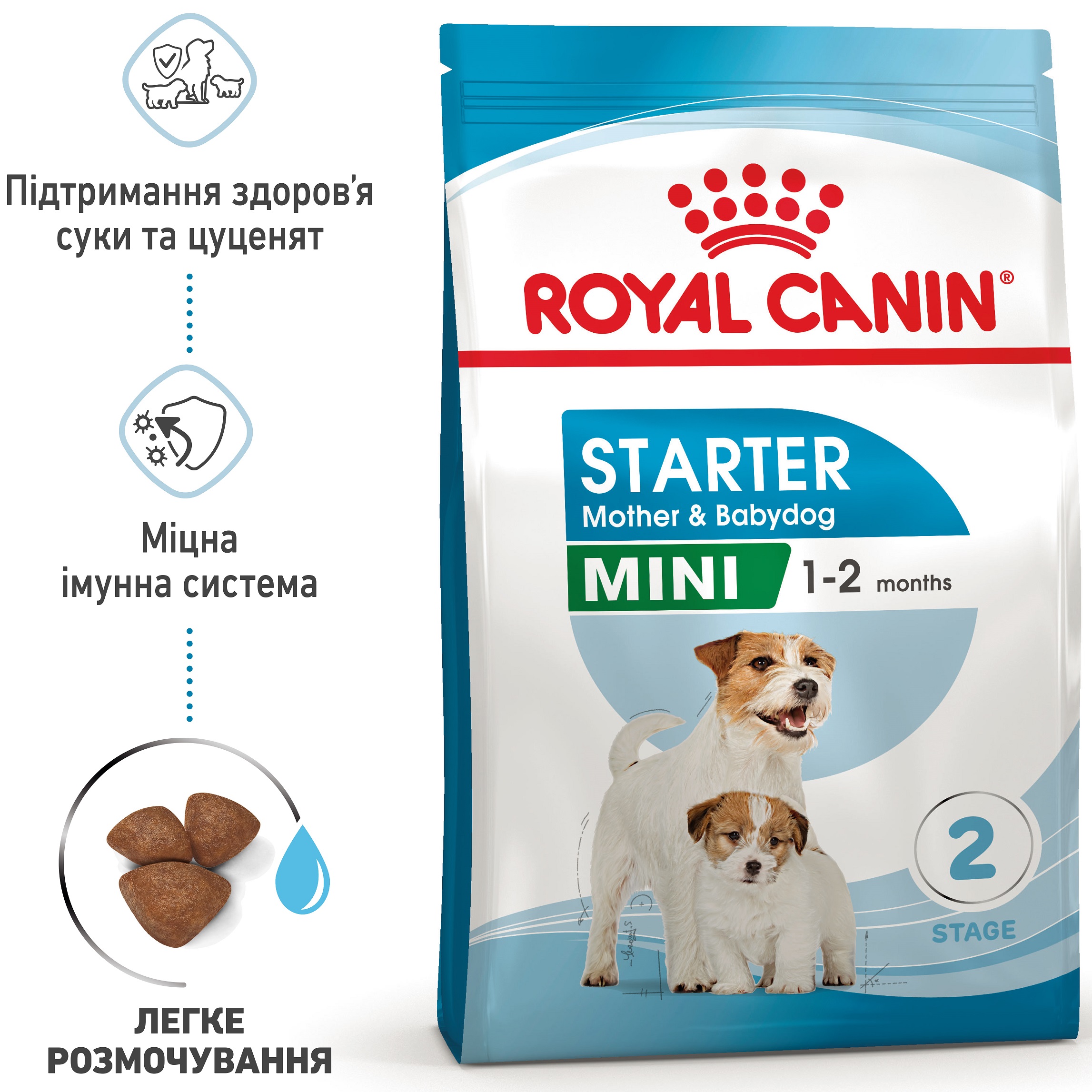 ROYAL CANIN Mini Starter Сухой корм для кормящих собак и щенков мини пород7