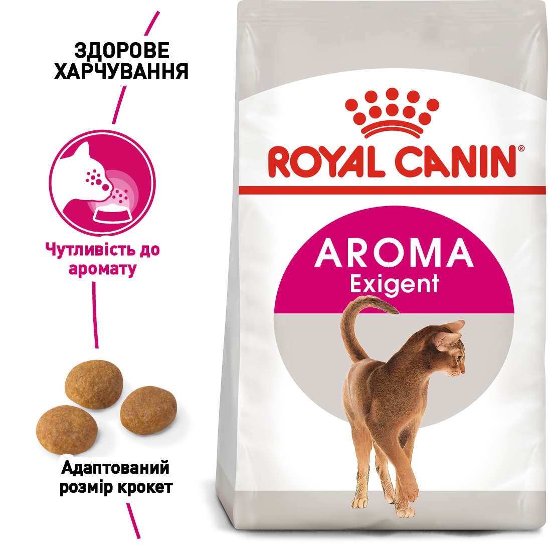 ROYAL CANIN Aroma Exigent Сухий корм для котів вибагливих до аромату3