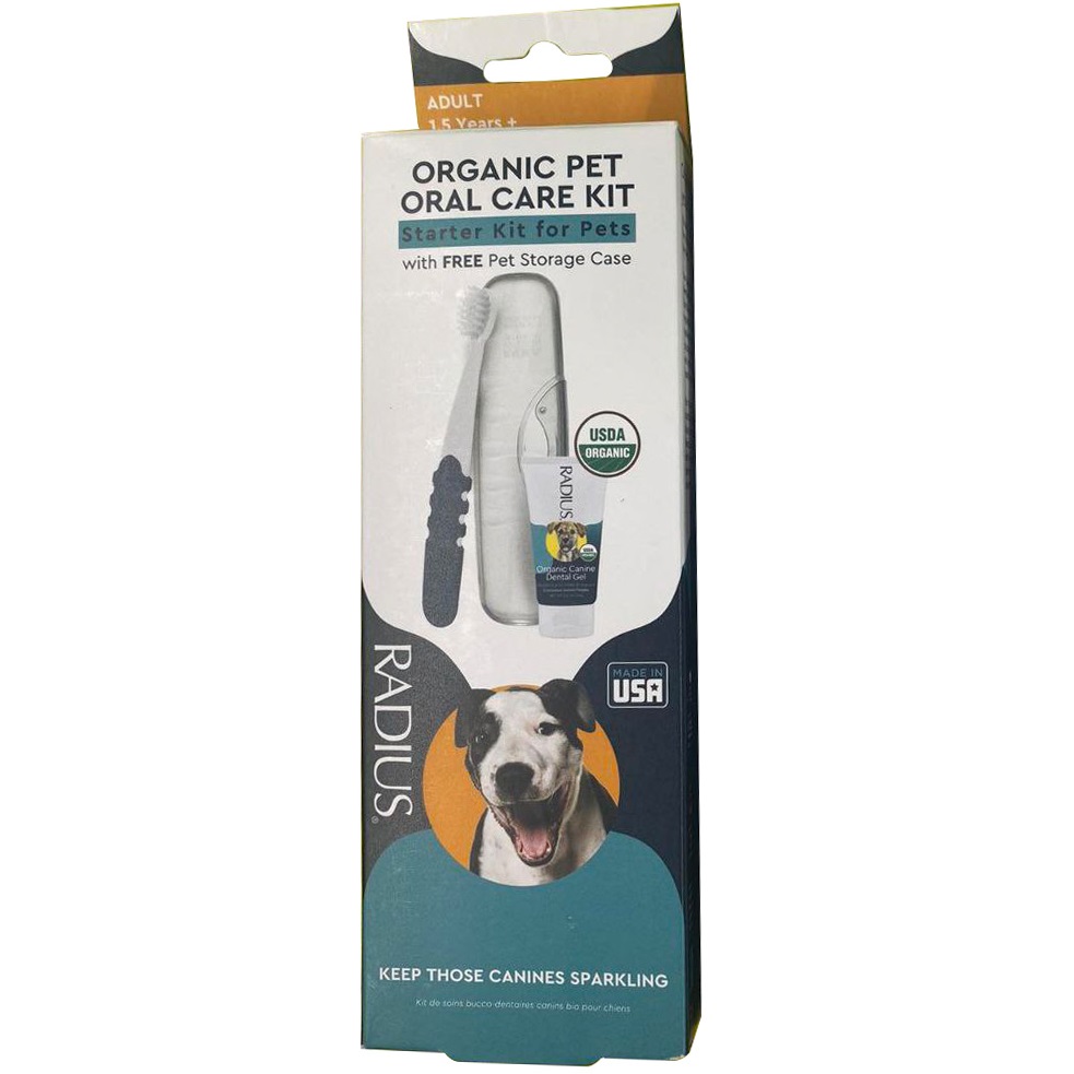 RADIUS Natural Pet Dental Solutions Puppy Kit Набір для цуценят 0-18 місяців4