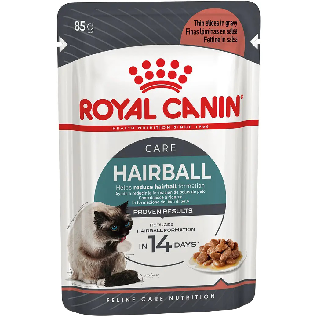 ROYAL CANIN Hairball Care Вологий корм для дорослих котів0