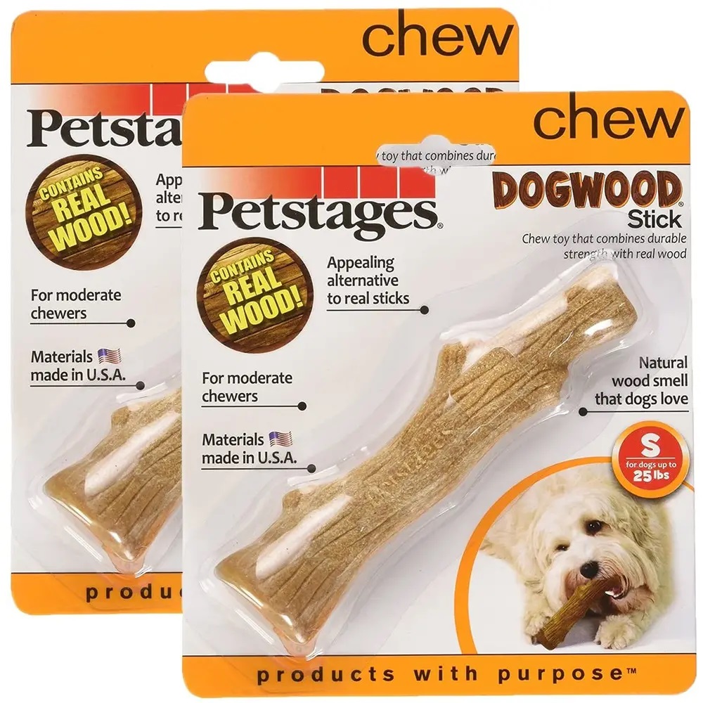 PETSTAGES Dogwood Stick Игрушка для собак "Крепкая ветка"4