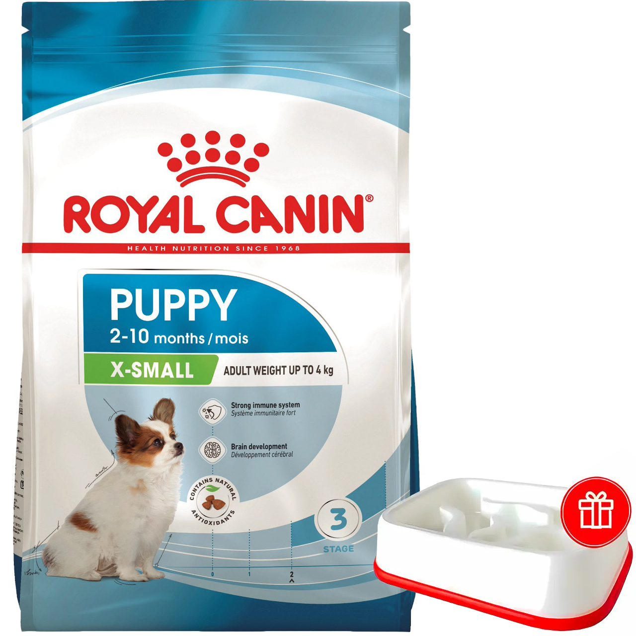 ROYAL CANIN X-Small Puppy Сухий корм для цуценят мініатюрних порід0