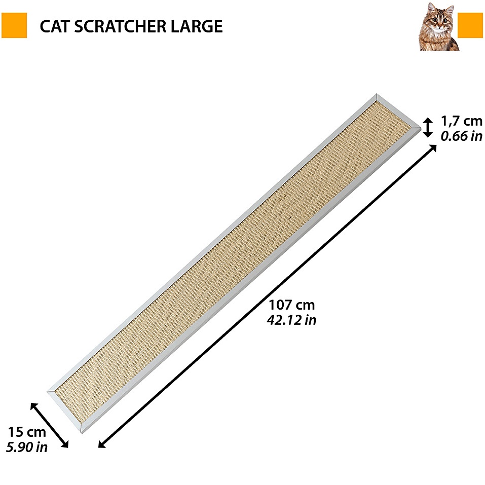 FERPLAST Cat Scratcher Large Запасна кігтеточка для котячих меблів Tiger та Napoleon1