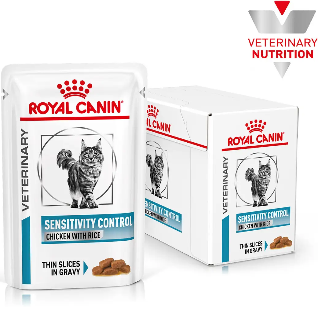 ROYAL CANIN Sensitivity Control Chicken Cat Вологий корм для дорослих котів1