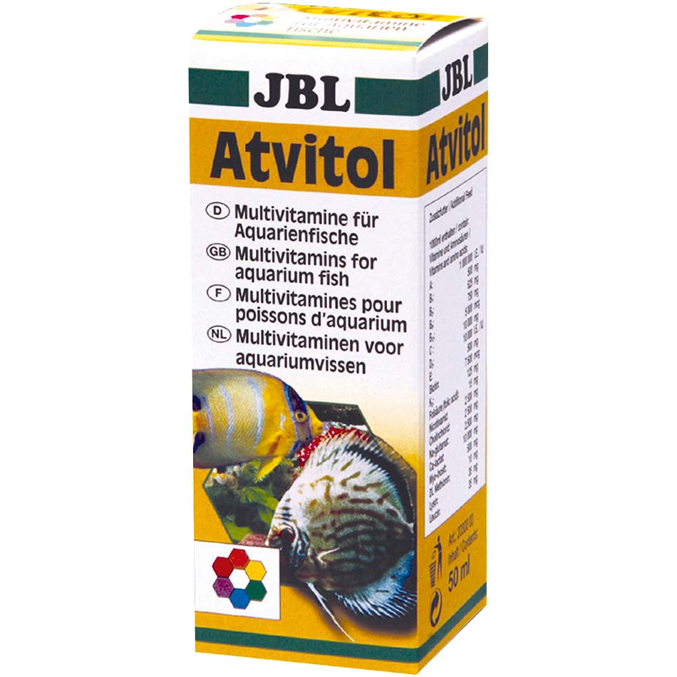 JBL Atvitol Мультивітаміни в краплях для акваріумних риб0