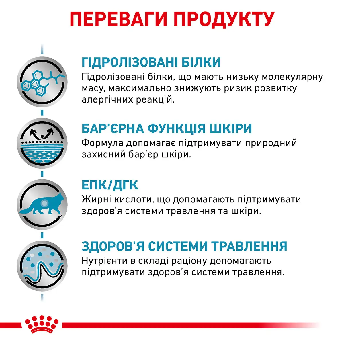 ROYAL CANIN Hypoallergenic Cat Сухий корм для дорослих котів4