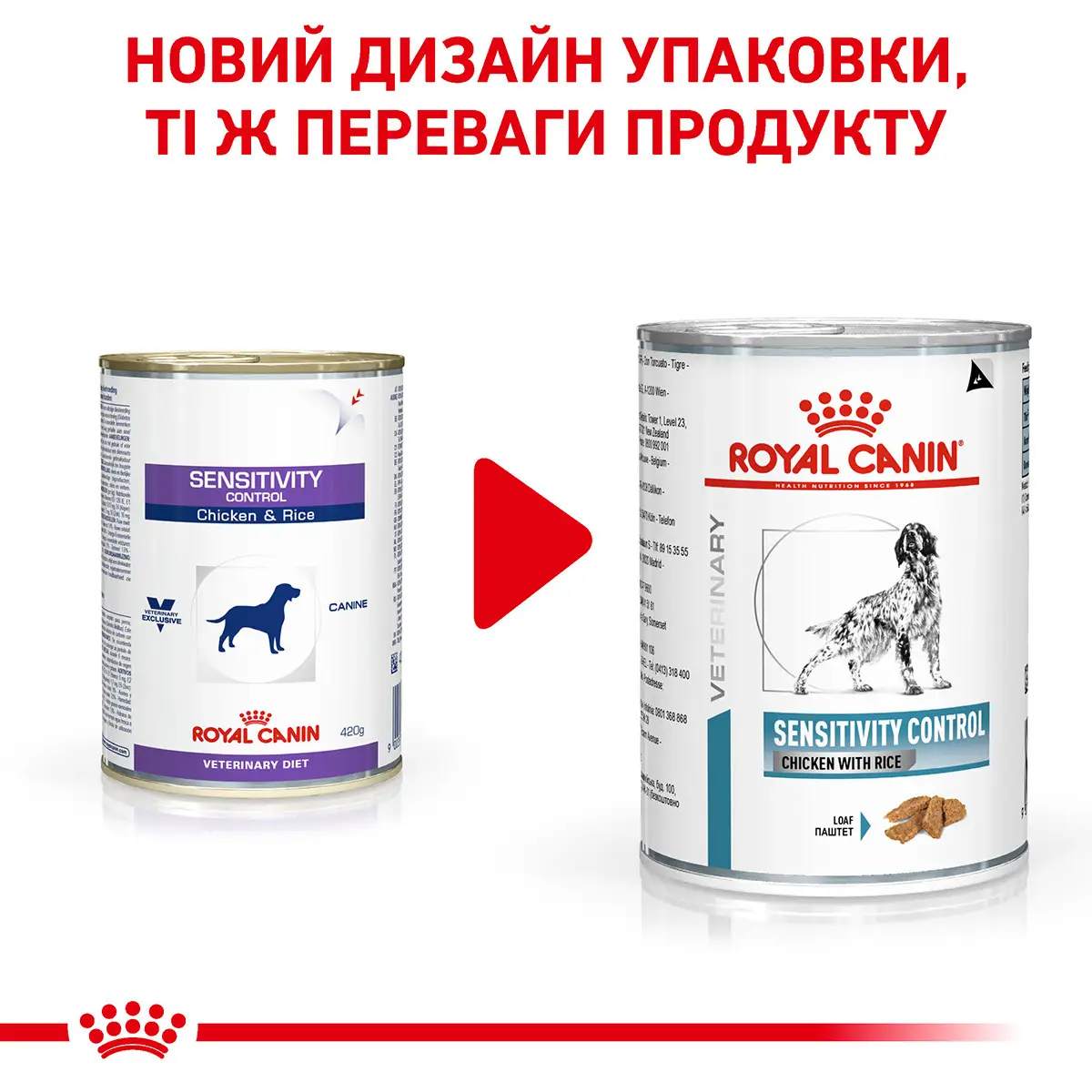 ROYAL CANIN Sensitivity Control Dog Chicken Вологий корм для дорослих собак1