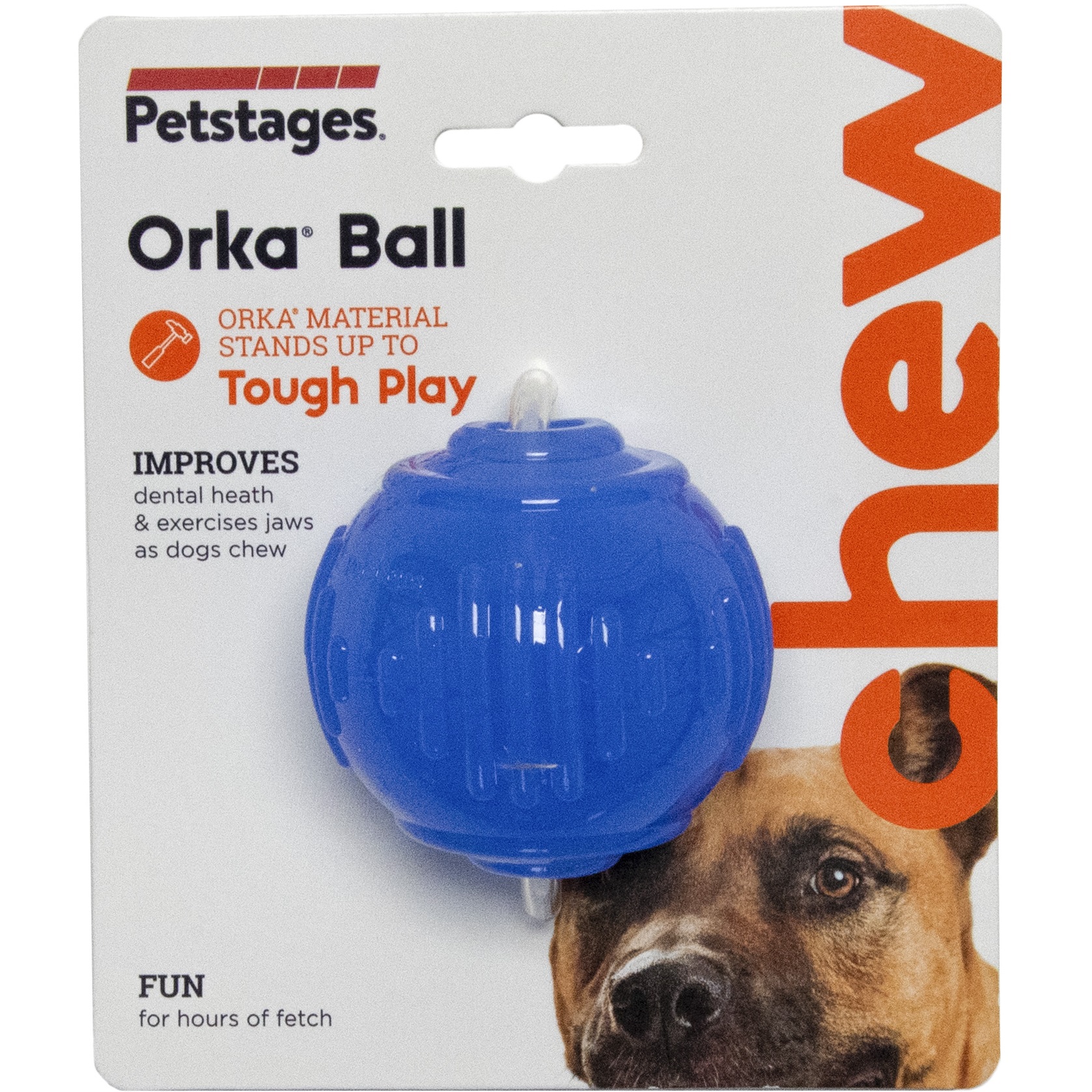 PETSTAGES Orka Ball Pet Spclty Игрушка для собак Мяч1