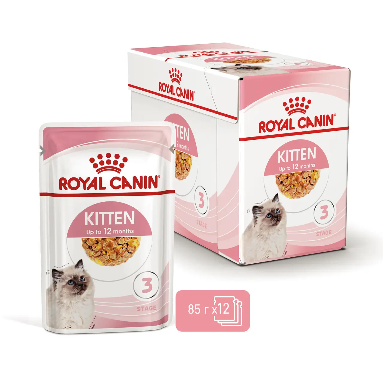 ROYAL CANIN Kitten Jelly Вологий корм для кошенят4