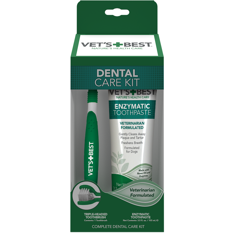 VET`S BEST Dental Care Kit Набор для гигиены за зубами и полостью рта собак0