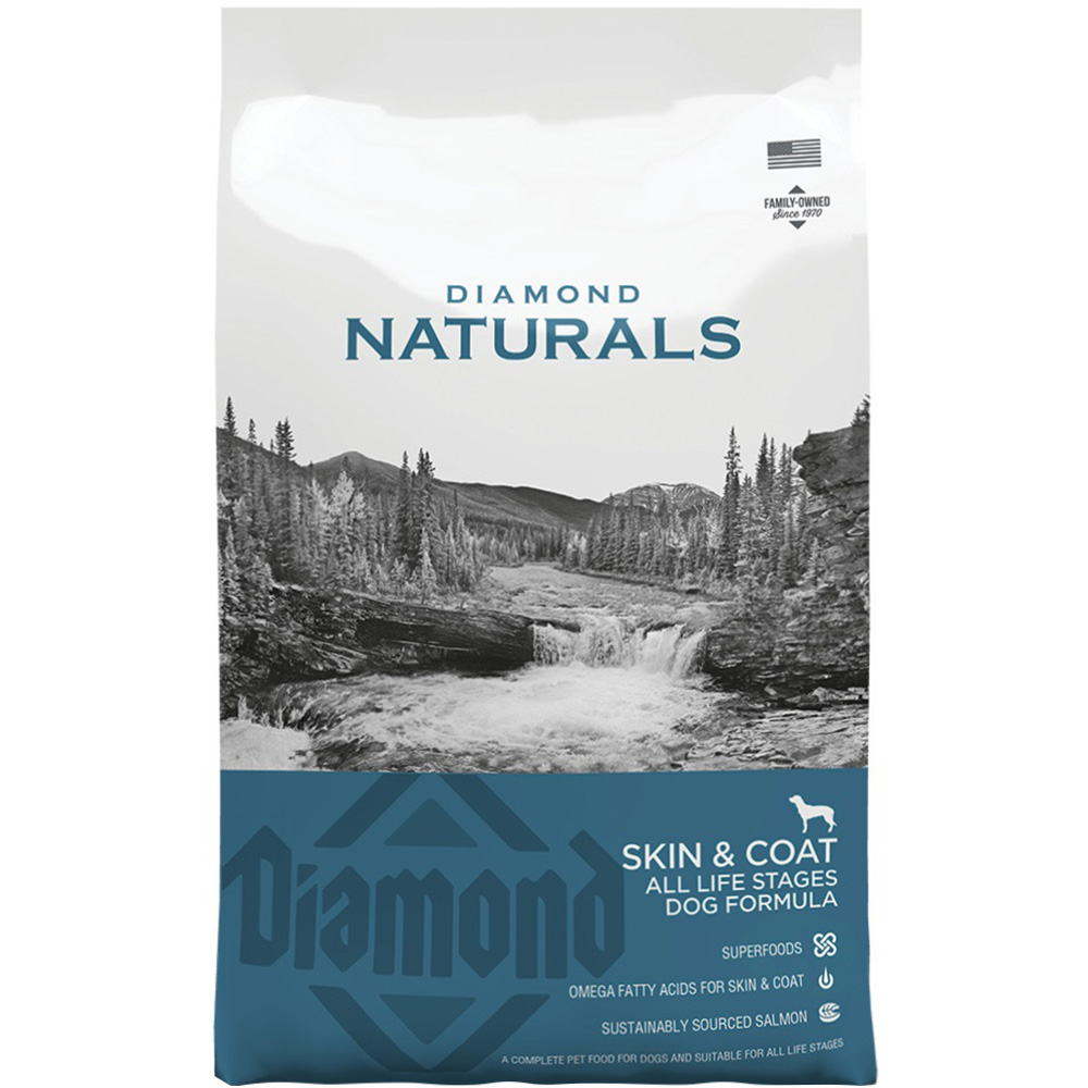 Diamond Naturals All Life Stages Dog Skin&Coat Сухий корм для собак всіх порід на всіх стадіях життя (з лососем)0