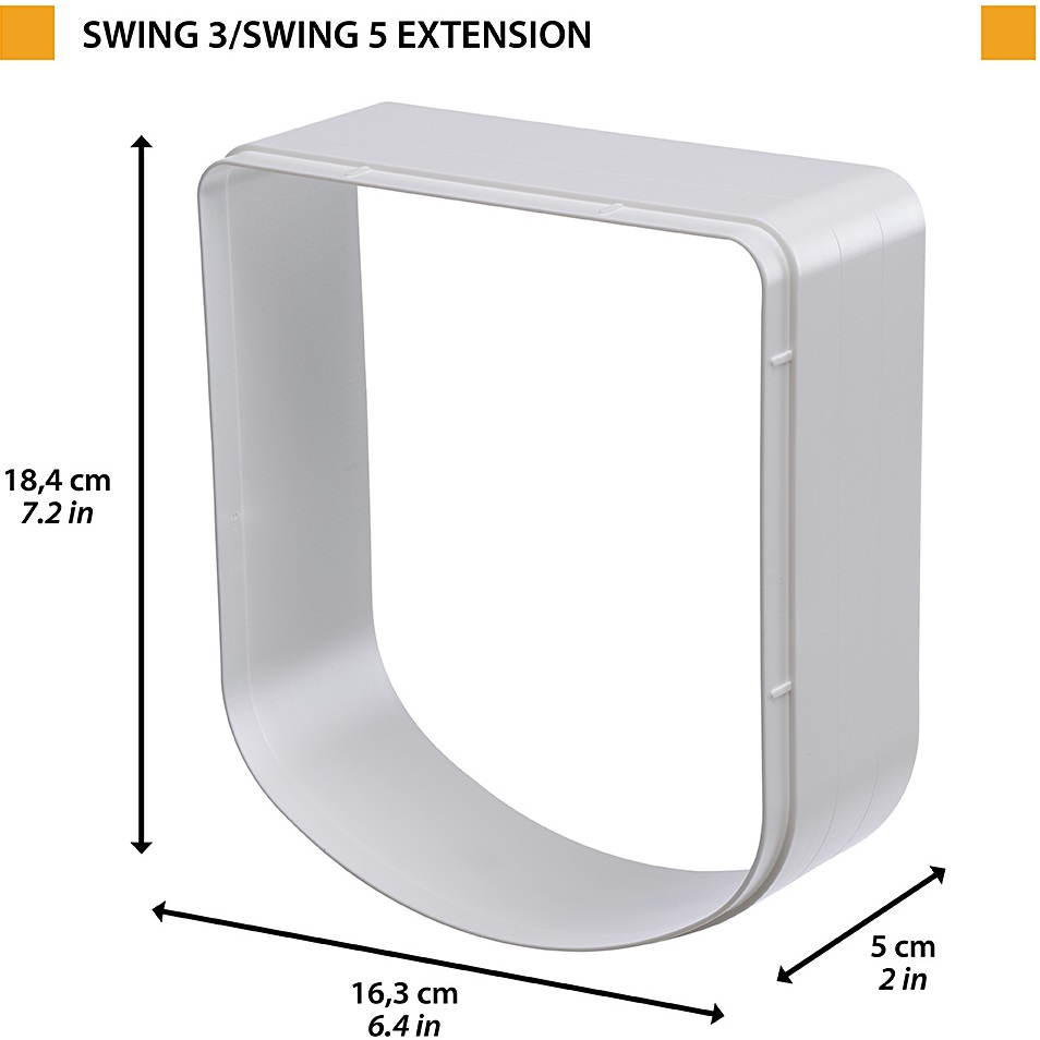 FERPLAST Swing Extension 3/5 Модульный расширительный туннель для дверей Swing4