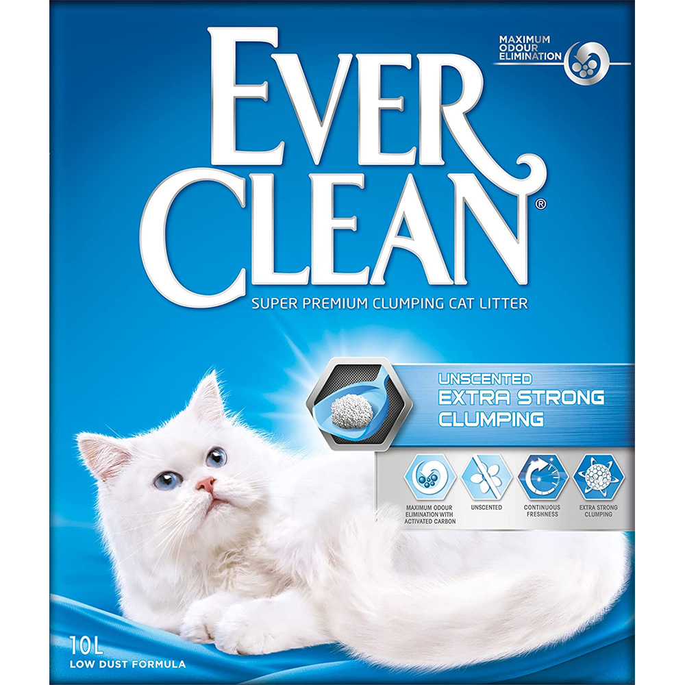 EVERCLEAN Extra Strong Наполнитель бентонитовый для кошачьих туалетов0