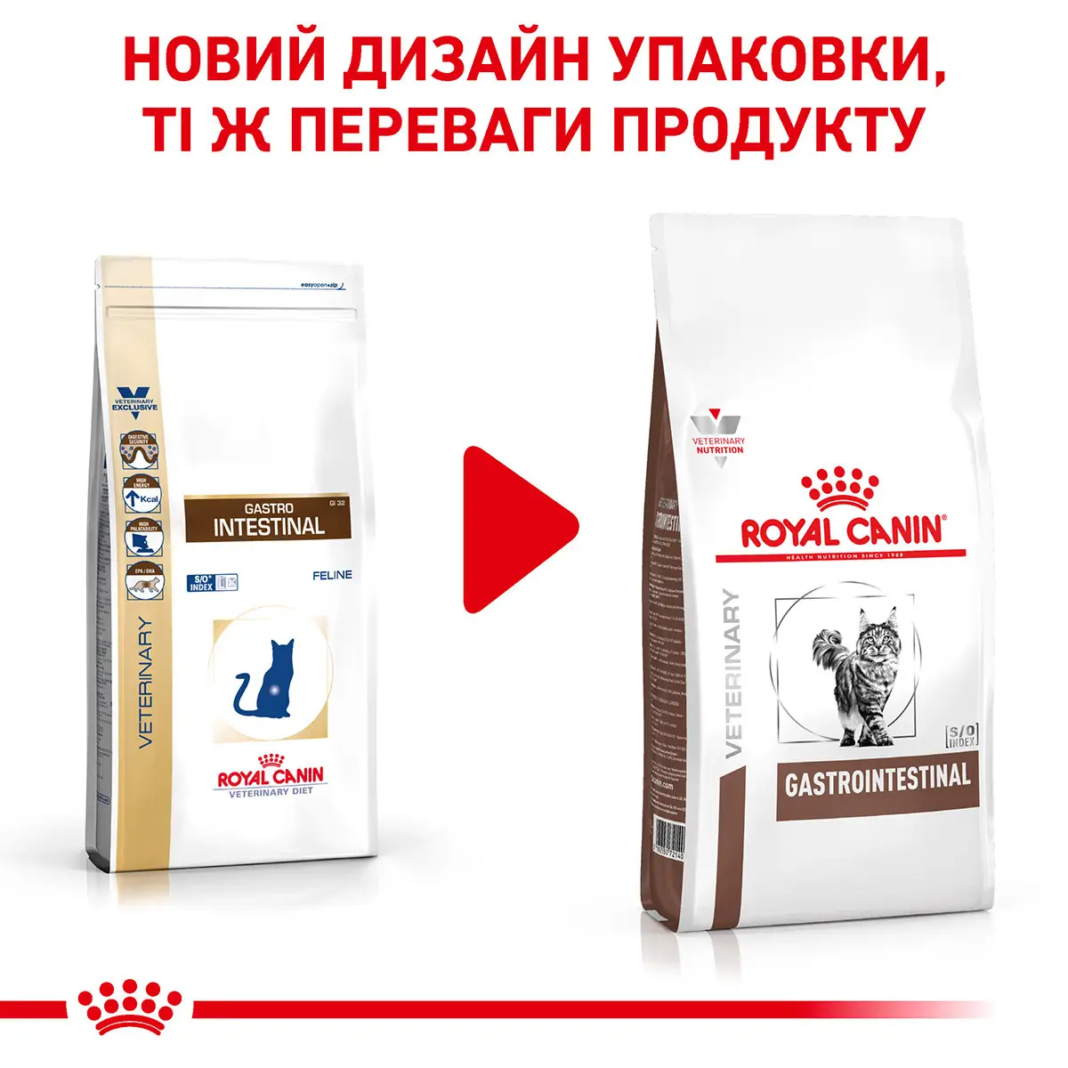 ROYAL CANIN Gastro Intestinal Cat Сухий корм для дорослих котів9