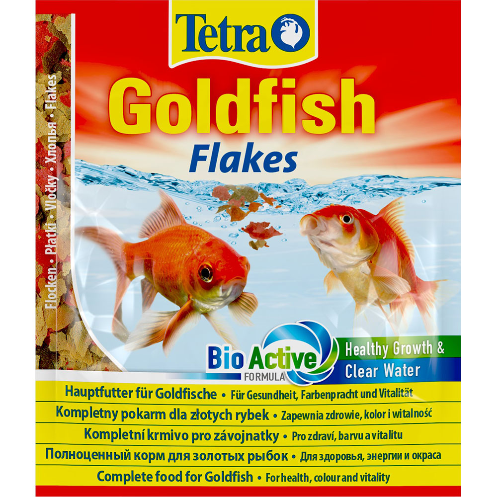 TETRA Goldfish Flakes Корм для золотых рыбок0