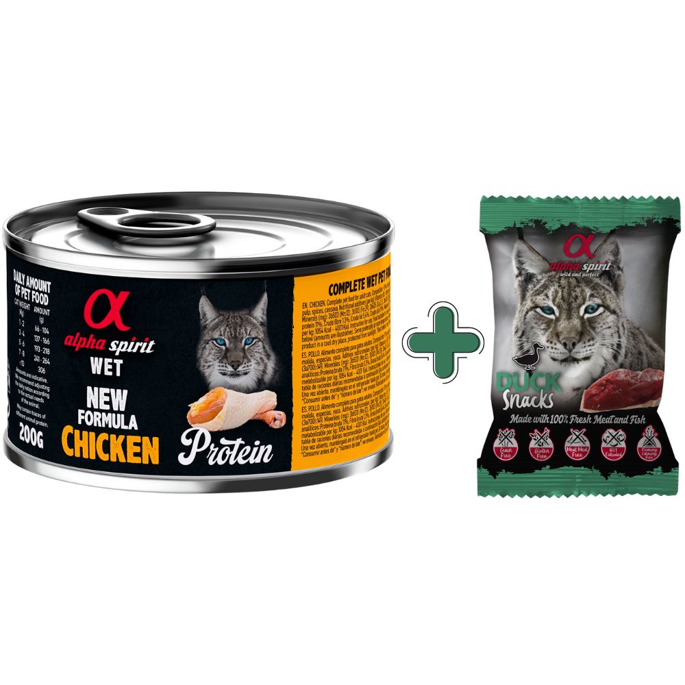 ALPHA SPIRIT Chicken for Adult Cat Вологий корм для дорослих котів усіх порід (з куркою)0