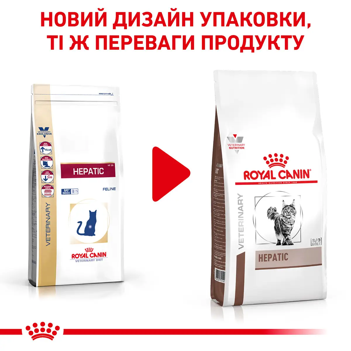 ROYAL CANIN Hepatic Cat Сухий корм для дорослих котів6