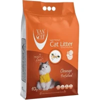 VANCAT Cat Litter Orange Наповнювач бентонітовий для котячих туалетів (з ароматом Апельсина)