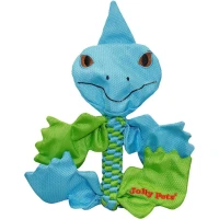 JOLLY PETS Animal Flathead Игрушка-пищалка для собак Игуана