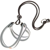 FERPLAST Agila 3 Harness White Эргономичная шлейка для собак с эластичным шнуром