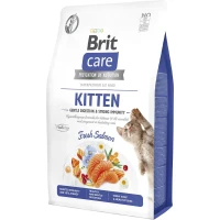 BRIT CARE Cat GF Kitten Digestion Immunity Сухий беззерновий корм для кошенят (з лососем)