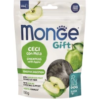 MONGE Gift Dog Sensitive Digestion Ласощі для дорослих собак всіх порід (з нутом та яблуком)