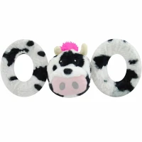JOLLY PETS Tug-a-Mal Іграшка-пискавка для собак Корівка