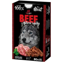 ALPHA SPIRIT Dog Turkey Natural Snacks Полувлажные лакомства для взрослых собак всех пород (с индейкой)